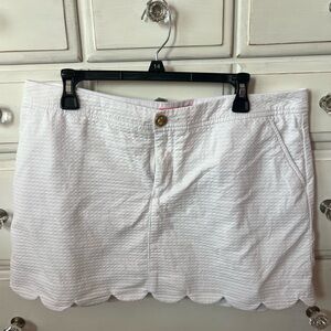 Lilly Pulitzer white skort